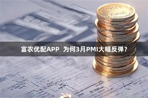 富农优配APP  为何3月PMI大幅反弹？